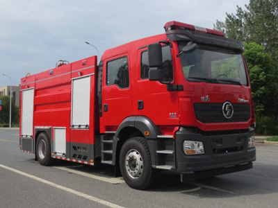 陜汽德龍8m3泡沫消防車